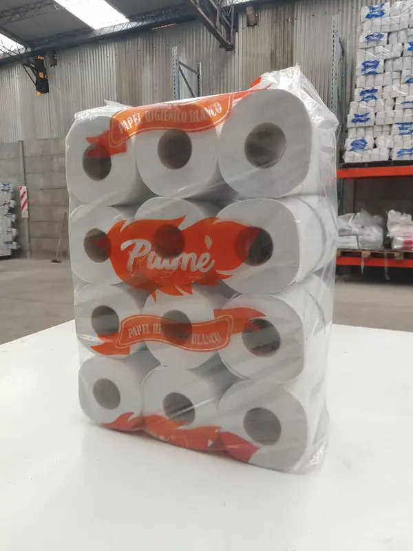 Línea de papel higiénico Piumé en presentación para góndola
